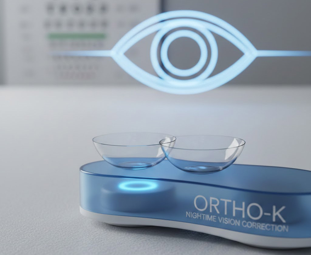ortho-k nightime vision correction